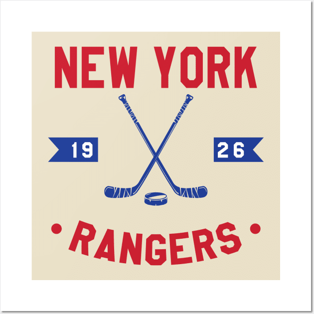 new york hockey Wall Art by GS